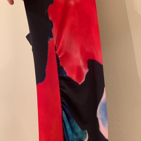 TRINA TURK Watercolor Halter Mini Dress - Picture 5 of 7